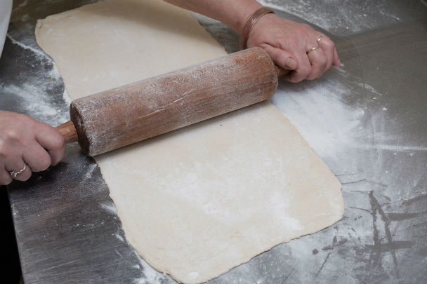 Trubičky s jablkovým snehom (fotorecept) - obrázok 1