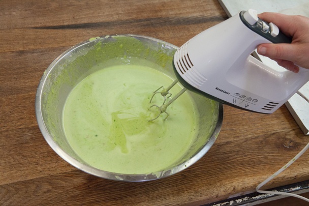 Špenátové palacinky so syrovou plnkou (fotorecept) - obrázok 1