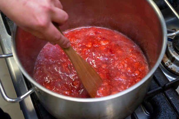 Jahodový džem Panorama (fotorecept) - obrázok 1