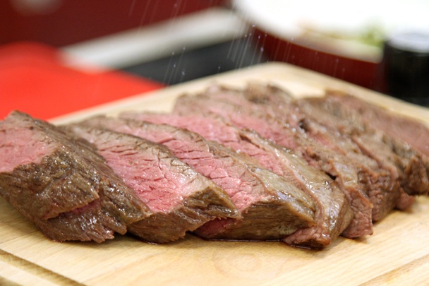 Šťavnatý flank steak s grilovanou zeleninou (fotorecept) - obrázok 7