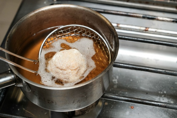 Arančini s malinami a bielou čokoládou (fotorecept) - obrázok 4