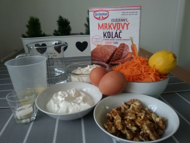Mrkvová torta s mascarpone krémom (fotorecept) - obrázok 1