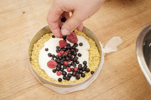 Pšenový nákyp s tvarohom a lesným ovocím (fotorecept) - obrázok 3