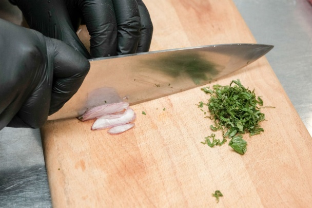 Japonské pirôžky so zeleninovo-koriandrovou plnkou (fotorecept) - obrázok 2