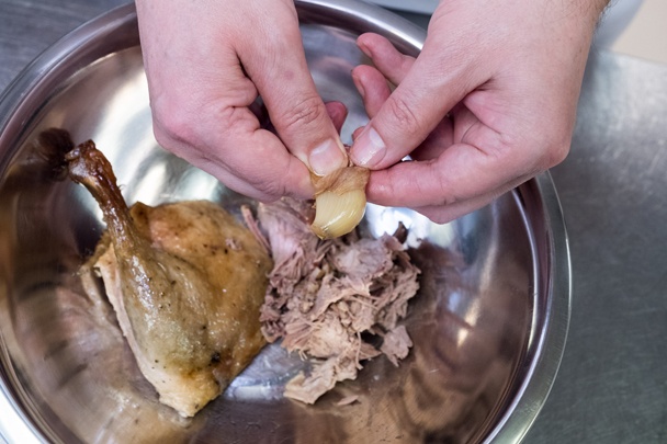 Kačacia nátierka s karamelizovanou šalotkou (fotorecept) - obrázok 2