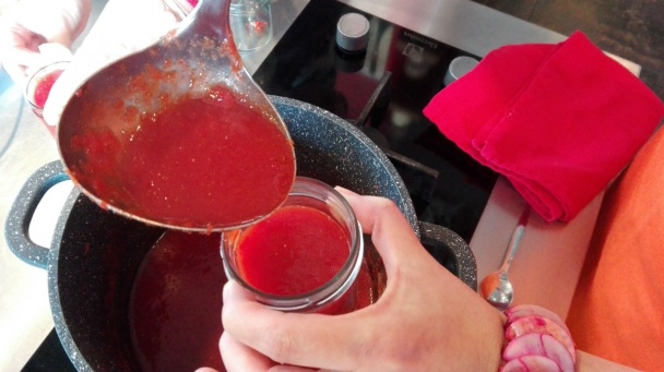 Jahodová nátierka s červenou paprikou - obrázok 6