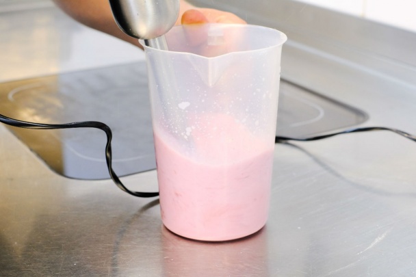 Jahodový krém s tvarohom (fotorecept) - obrázok 2