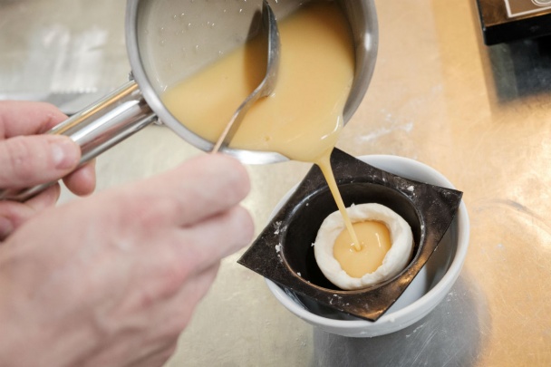 Portugalské „pasteis de nata“ so žltým melónom (fotorecept) - obrázok 4