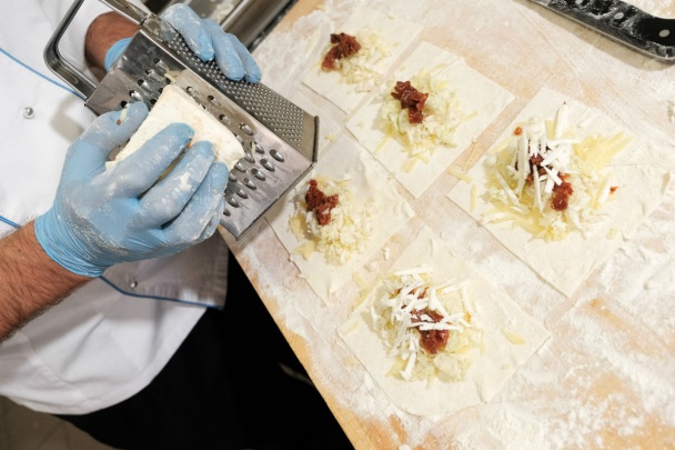 Lístkové rolky s kapustovo-syrovou plnkou (fotorecept) - obrázok 2