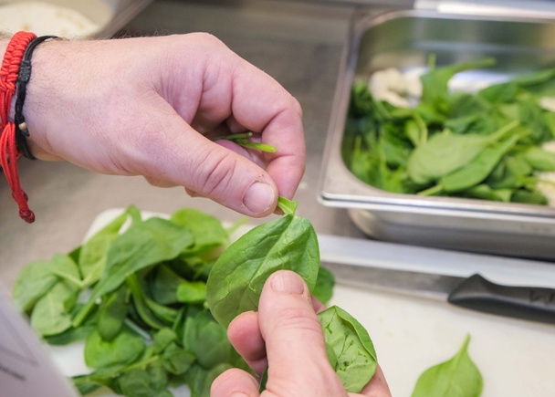 Tortilla s baby špenátom a so syrom (fotorecept) - obrázok 1