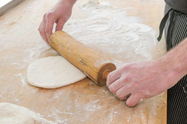 Langoše s bylinkovým dresingom (fotorecept) - obrázok 1