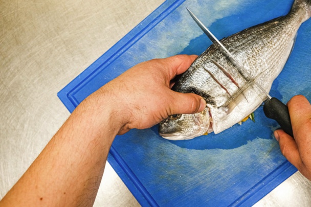 Grilovaná pražma s citrusovou plnkou (fotorecept) - obrázok 1