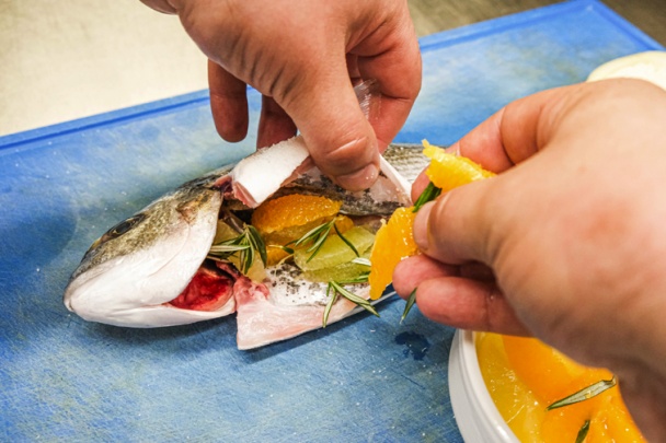 Grilovaná pražma s citrusovou plnkou (fotorecept) - obrázok 3