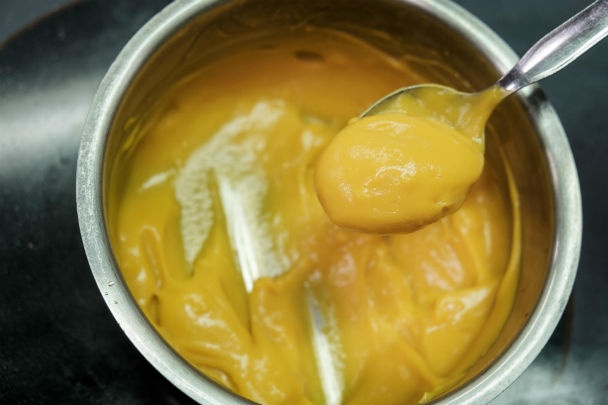 Sviečkovica s ovocnou salsou a batatovým pyré (fotorecept) - obrázok 5