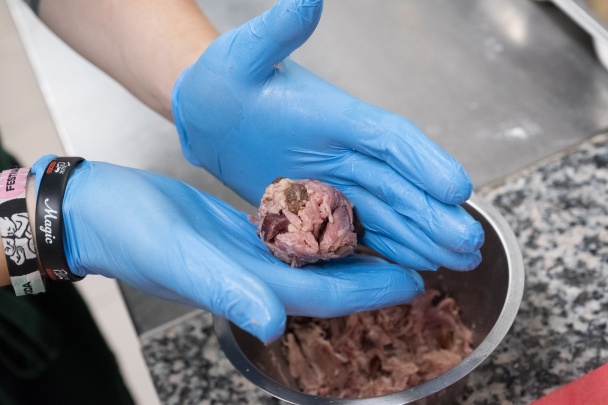 Panenka s dubákovou plnkou a mäsovými kroketami (fotorecept) - obrázok 3