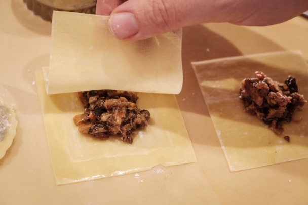 Ravioly s hubovou plnkou (fotorecept) - obrázok 3