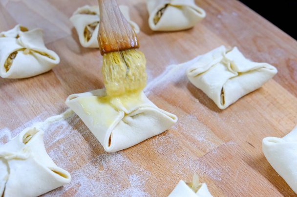 Lístkové koláčiky s kapustovou plnkou (fotorecept) - obrázok 5