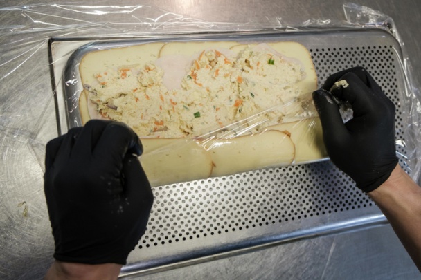 Syrová roláda so šunkou (fotorecept) - obrázok 3