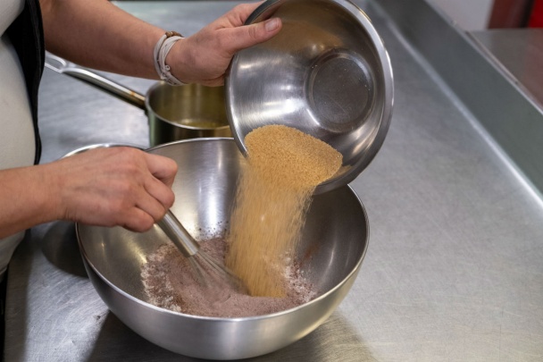 Čokoládové cupcakes s parížskym krémom (fotorecept) - obrázok 1