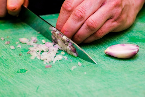 Bryndzový krém s pečenou slaninkou (fotorecept) - obrázok 1