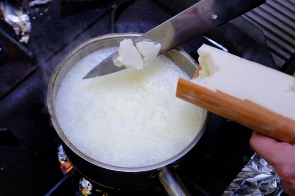 Bryndzový krém s pečenou slaninkou (fotorecept) - obrázok 3