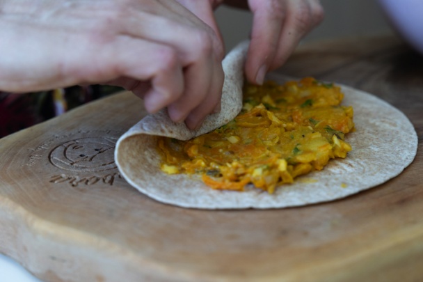 Zapekané tortily taquitos (fotorecept) - obrázok 3