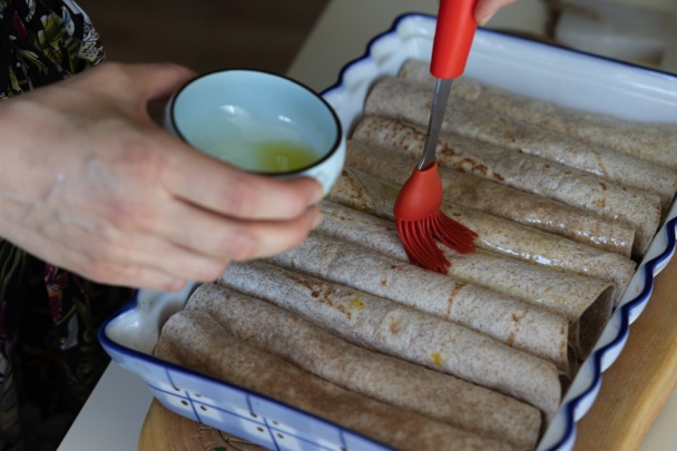 Zapekané tortily taquitos (fotorecept) - obrázok 4