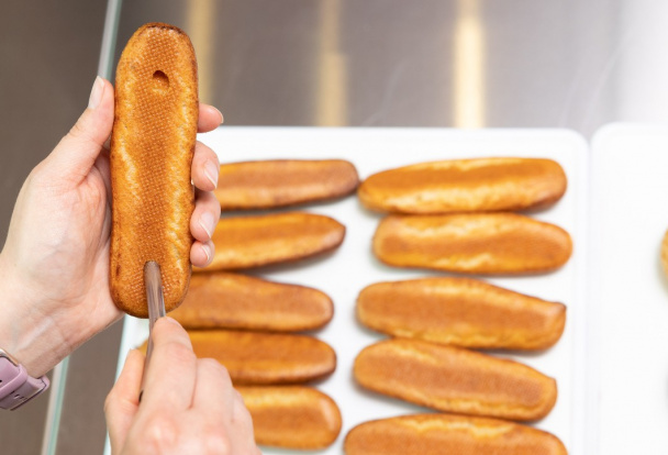 Éclairs so slaným karamelom (fotorecept) - obrázok 4