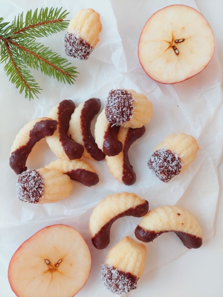 Fúkané kokosové rožky - obrázok 1