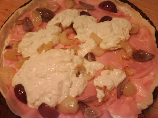 Švábsky cibuľový koláč (fotorecept) - obrázok 8