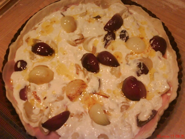 Švábsky cibuľový koláč (fotorecept) - obrázok 9