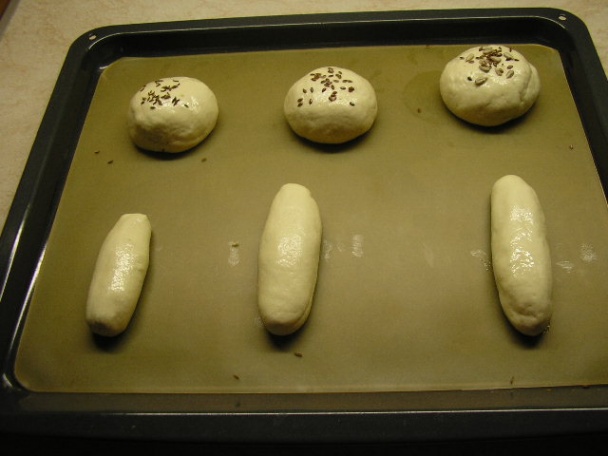 Bezlepkové žemle a rožky (fotorecept) - obrázok 3