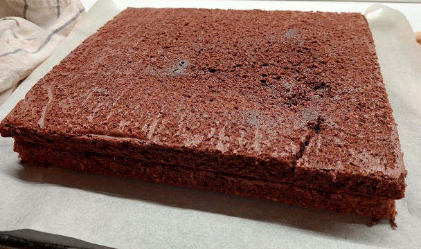Koláč s čokoládovou polevou (fotorecept) - obrázok 5