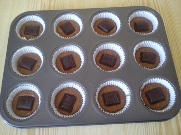 Čoko muffiny (fotorecept) - obrázok 2