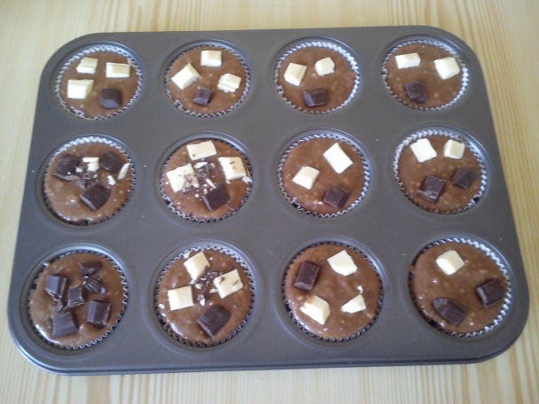 Čoko muffiny (fotorecept) - obrázok 3