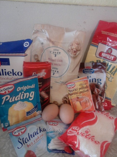 Bezlepkové čoko-kokosové kocky (fotorecept) - obrázok 1