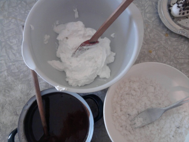 Bezlepkové čoko-kokosové kocky (fotorecept) - obrázok 6