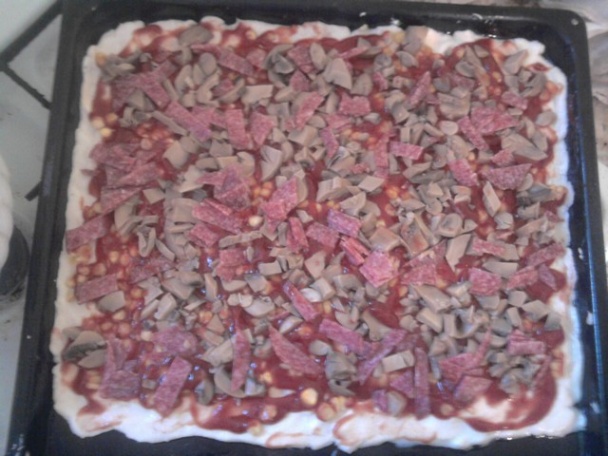 Bezlepkový pizza koláč (fotorecept) - obrázok 4