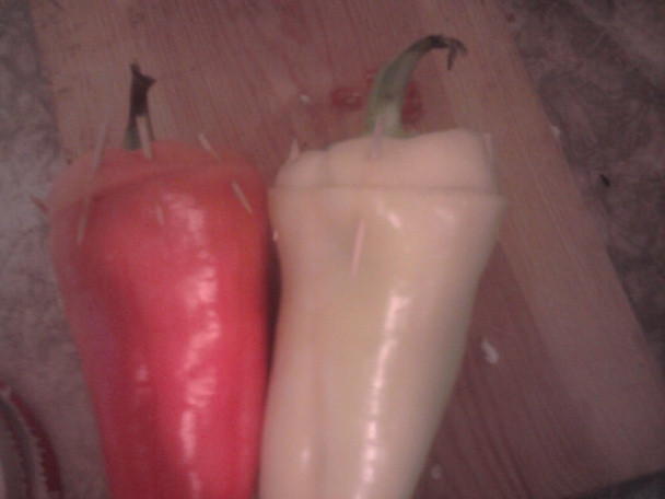 Pripečená plnená paprika (fotorecept) - obrázok 3