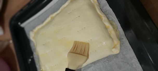 Rýchly jednoduchý špenátový koláčik (fotorecept) - obrázok 6