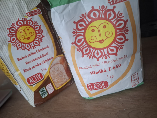 Domáci pšenično-ražný chlieb (fotorecept) - obrázok 1