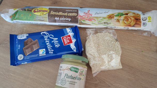 Domáca čokoláda na dubajský spôsob s chrumkavým sezamom (fotorecept) - obrázok 1