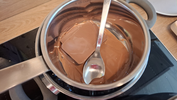 Domáca čokoláda na dubajský spôsob s chrumkavým sezamom (fotorecept) - obrázok 7