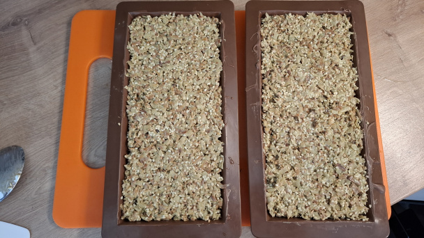 Domáca čokoláda na dubajský spôsob s chrumkavým sezamom (fotorecept) - obrázok 11