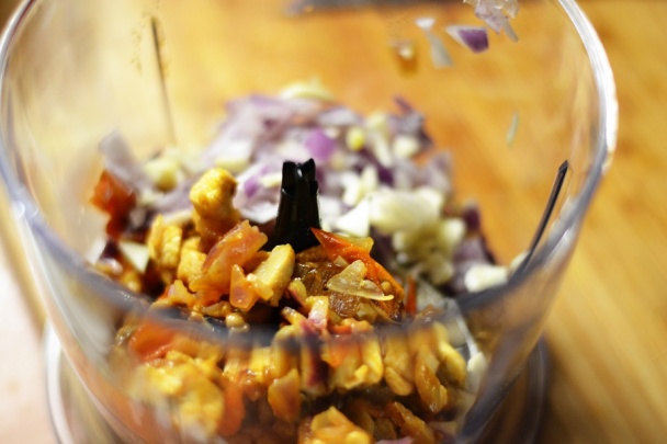 Šampiňónovo-kuracinkovo-cibuľková nátierka (fotorecept) - obrázok 3