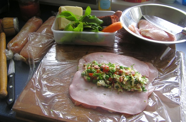 Minirolády z kuracieho mäsa (fotorecept) - obrázok 4