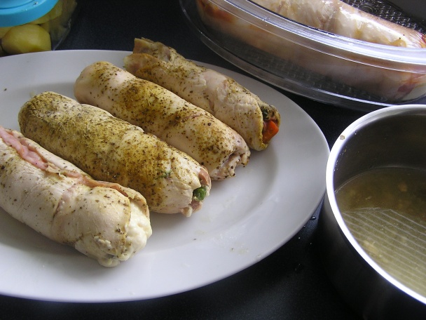 Minirolády z kuracieho mäsa (fotorecept) - obrázok 7