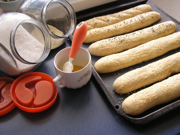 Celozrnné bagety (fotorecept) - obrázok 3