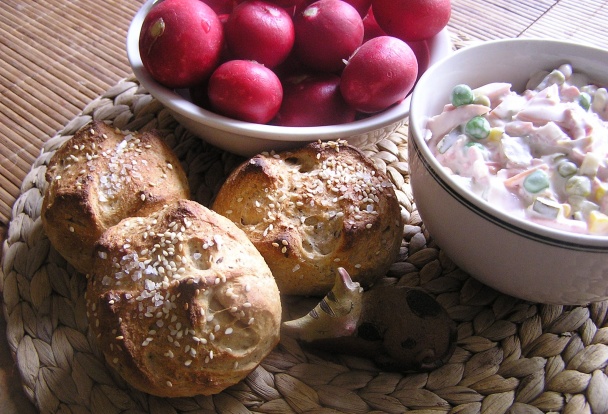 Celozrnné bagety (fotorecept) - obrázok 4