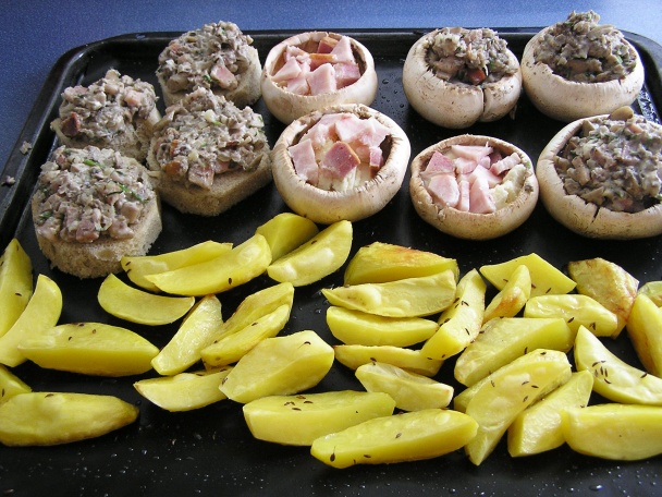 Plnené šampiňóny (fotorecept) - obrázok 3